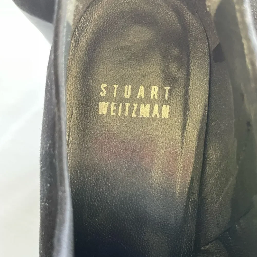 Stuart Weitzman Platform High Heeled Booties - Picture 6 of 9